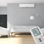 Klimaanlage im Wohnzimmer
